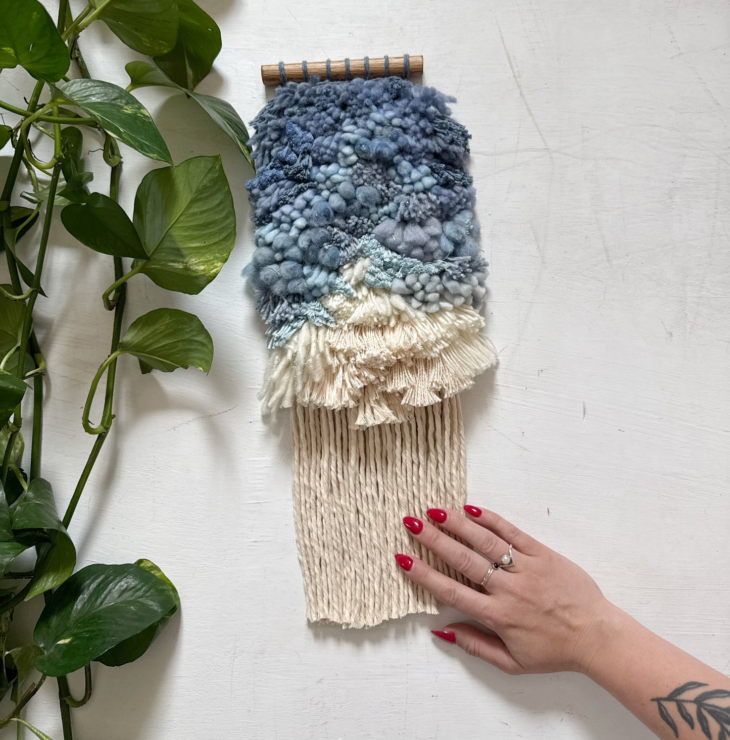 Blue Skies Shag Weaving