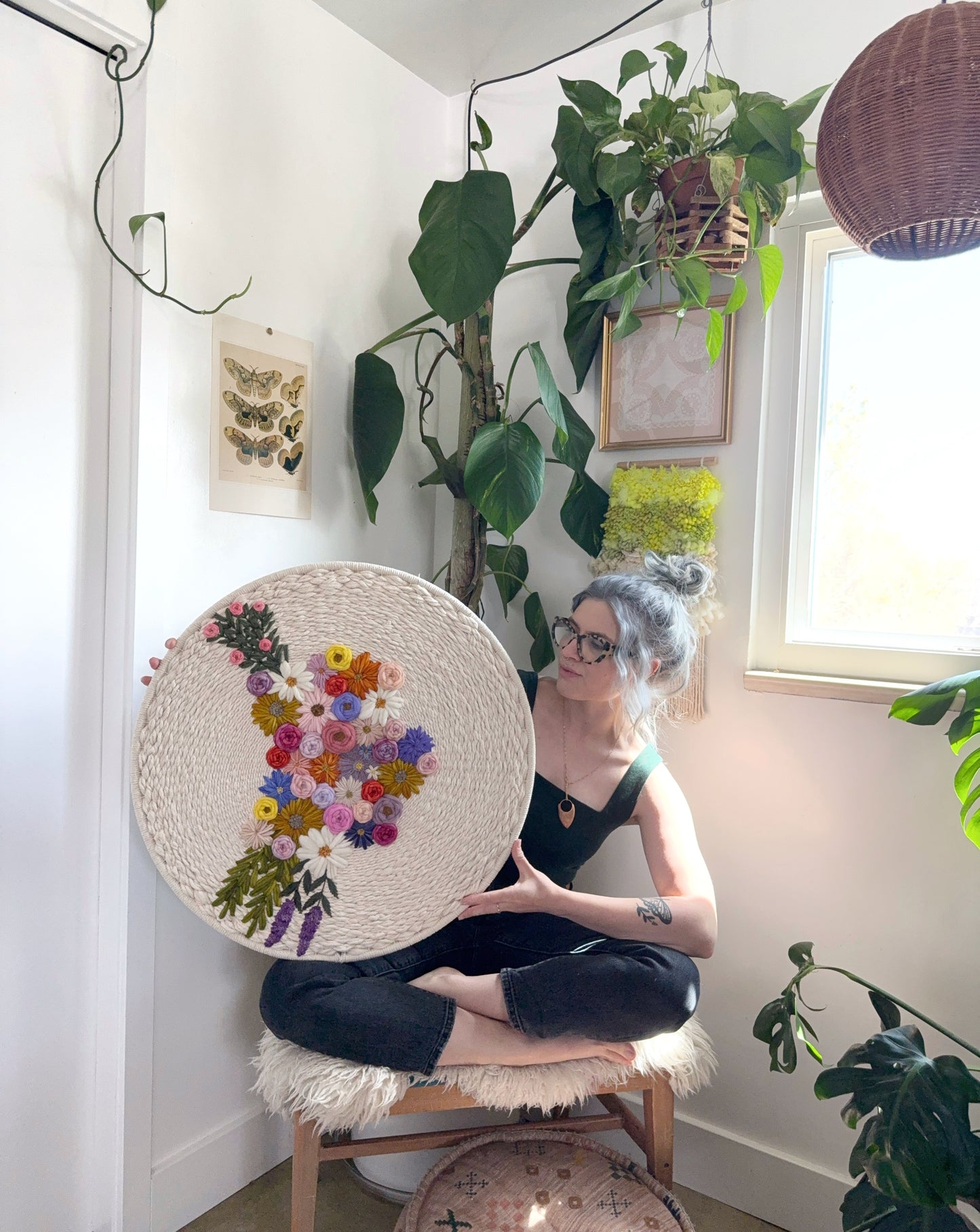 Raffle for 24 inch Embroidered Weaving