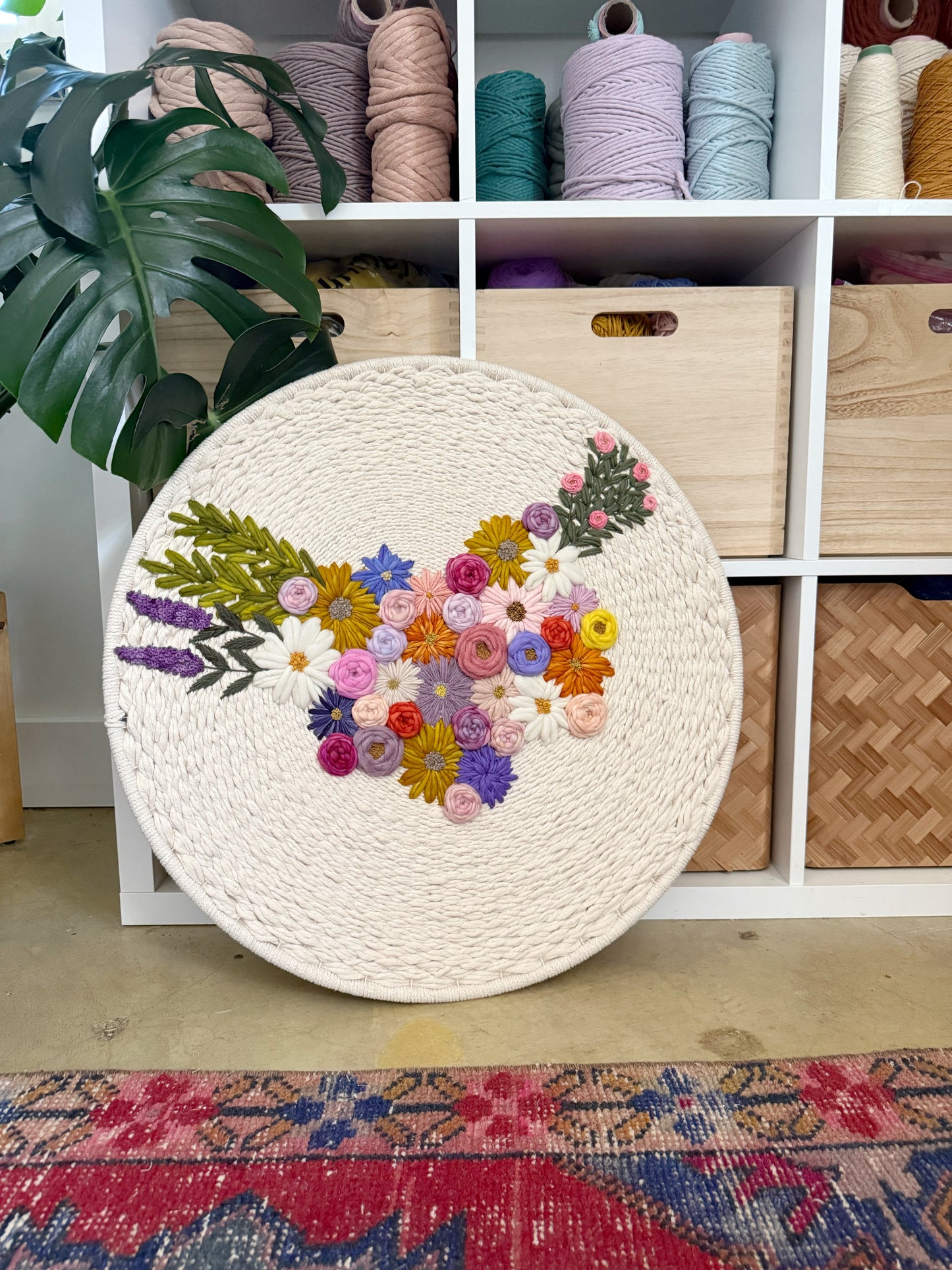 Raffle for 24 inch Embroidered Weaving