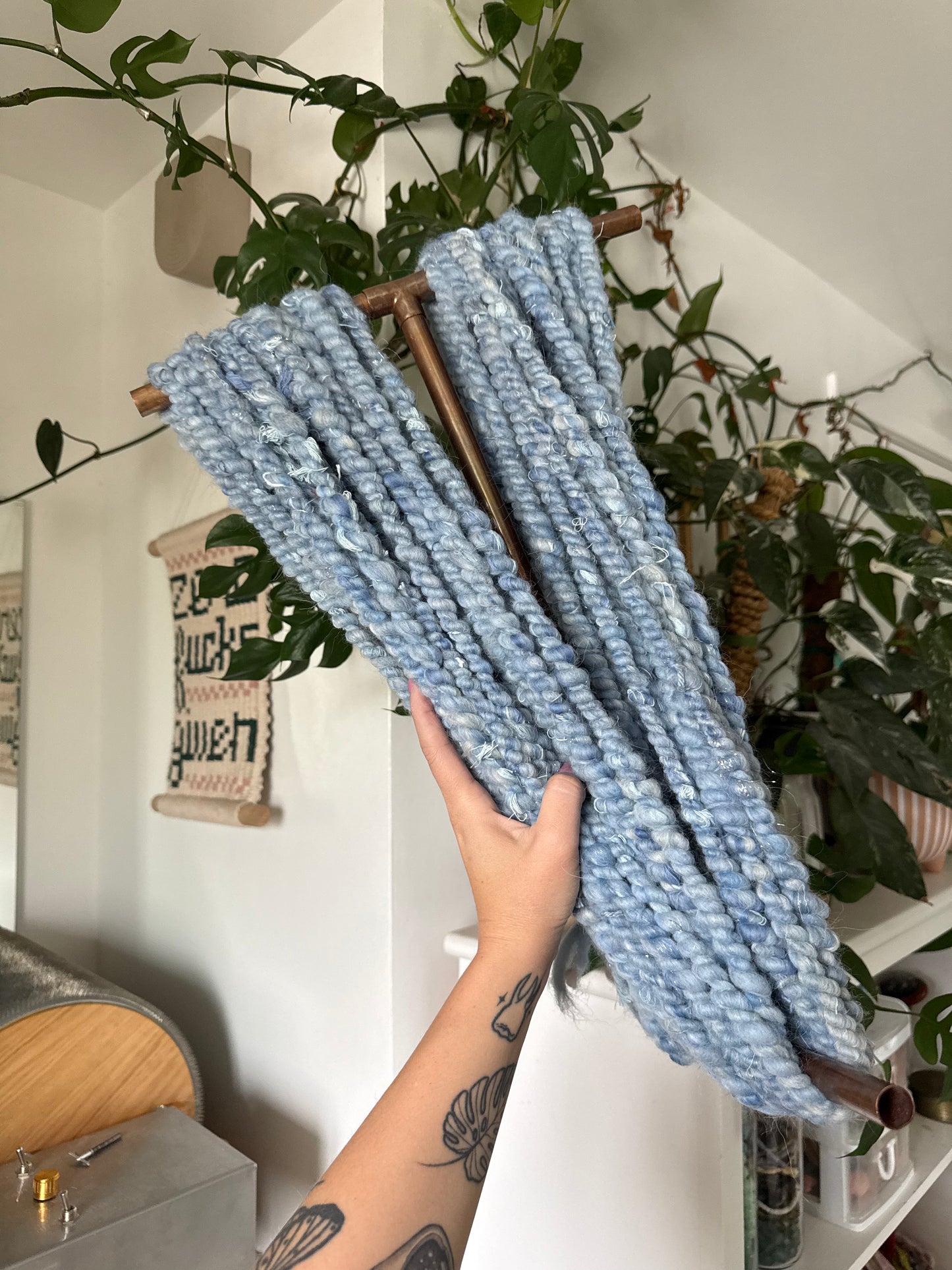 Denim Daydream Jumbo 2-Ply Handspun