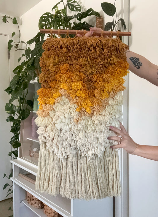 “After the Storm” Large Shag Weaving