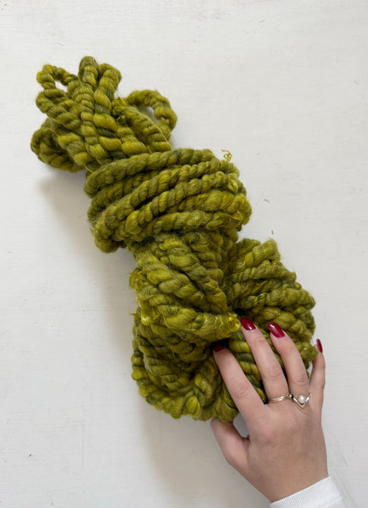 English Moss Jumbo 2-Ply Handspun