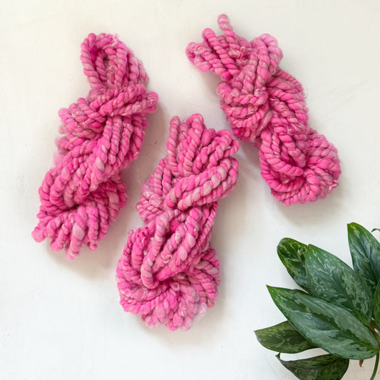 Bubblegum Orchid Jumbo 2-Ply Handspun