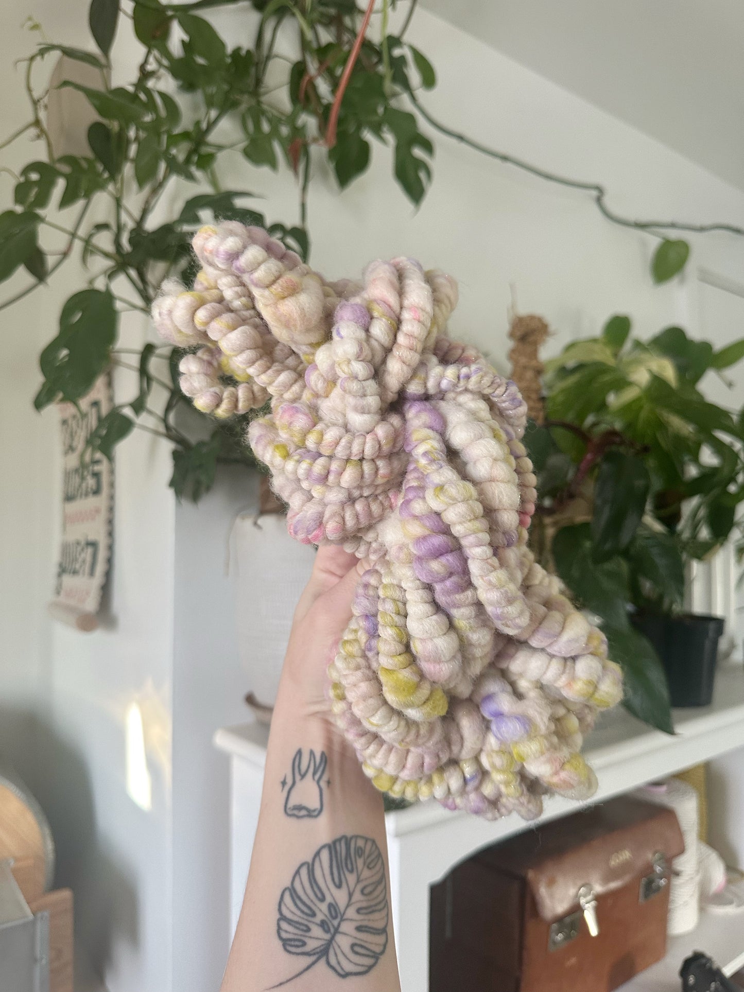 Early Spring Coil Art Yarn