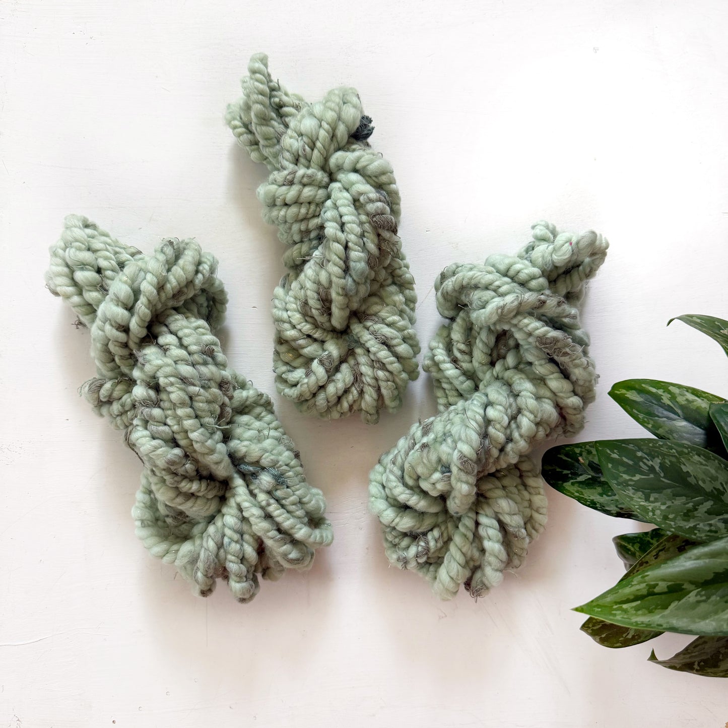 Sea Moss Jumbo 2-Ply Scrap Handspun